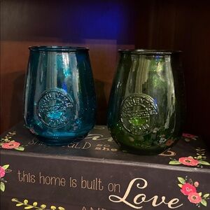 EUC San Miguel, Wine Glasses 100% Recycled Glass, 21oz / Set of 2